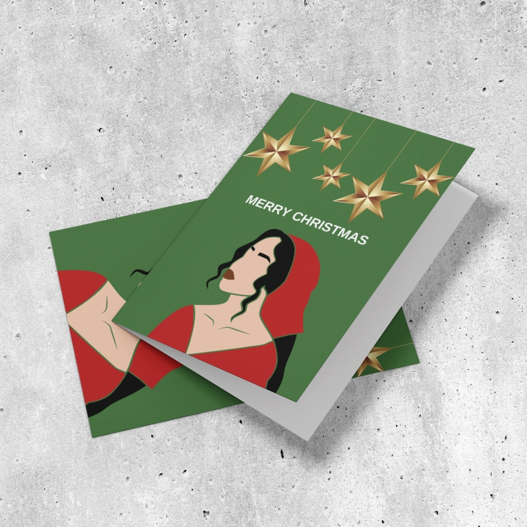 Seasonal Holiday Greeting Card - Merry Christmas
