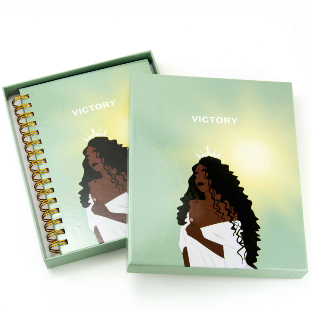 Lined Journal Notebook - Victory