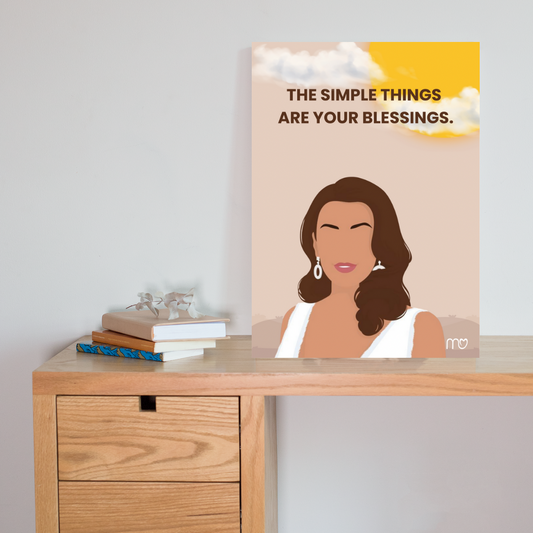Canvas Print Wall Art - The Simple Things