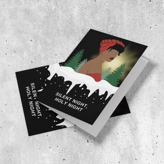 Seasonal Holiday Greeting Card - Holy Night