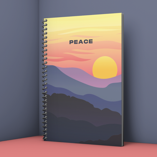 Self Care Journal and Daily Planner - Volume 4: Peace